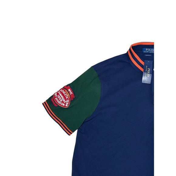New Polo Ralph Lauren P Wing Shirt Mens Large Bulldog Football 1959 Athletic - Picture 4 of 14